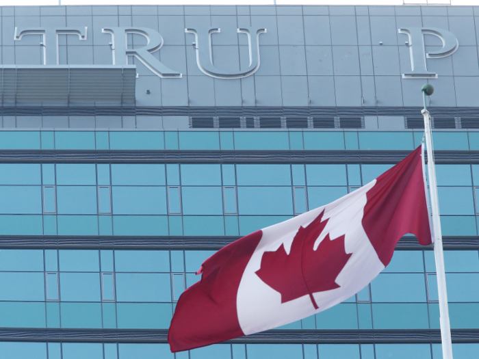 In 2017, the owner of the former Trump International Hotel and Tower in Toronto announced that the building will no longer display Trump