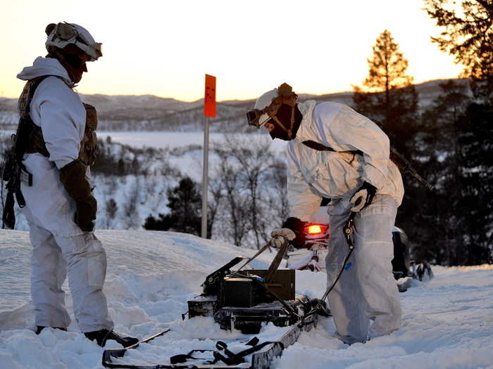 "The high north is unique because it is remote. It is sparsely populated. There aren