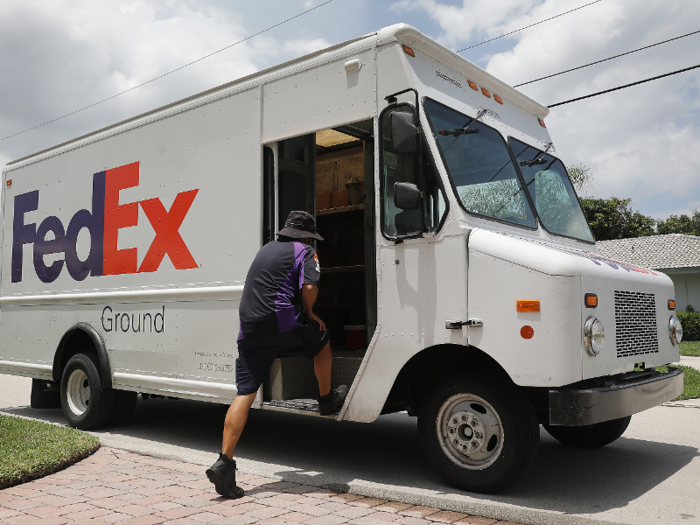 FedEx got a Christmas gift from Amazon. It was a lump of coal.