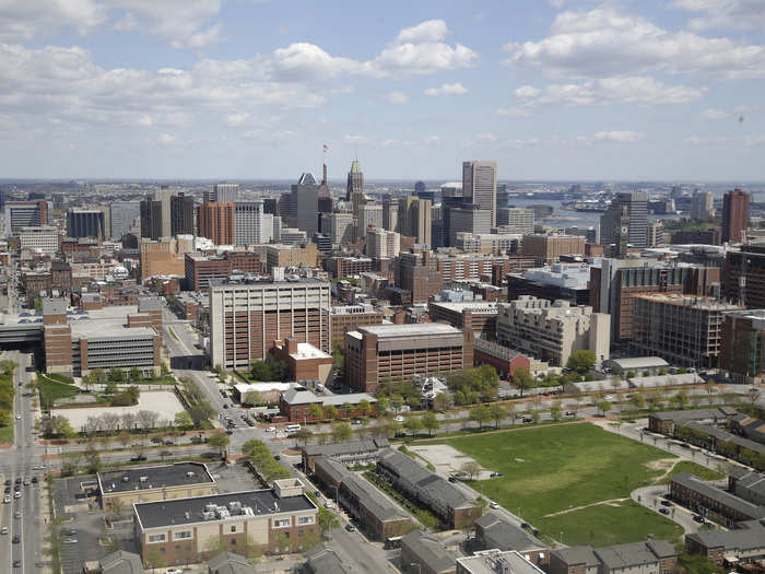 8. Baltimore, Maryland