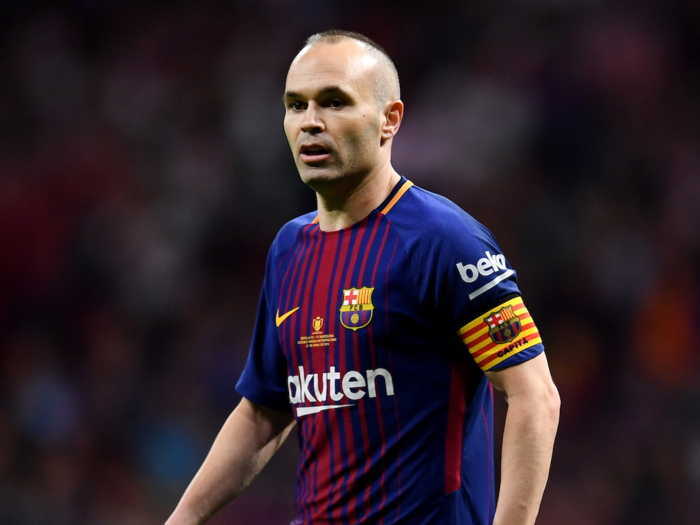 Central midfield: Andres Iniesta