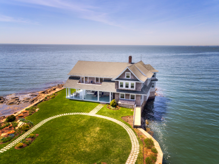 Many of those islands, like Potato Island, sport beautiful homes.