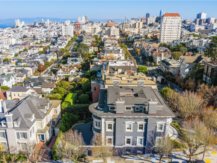 The median real-estate value for the Pac Heights 