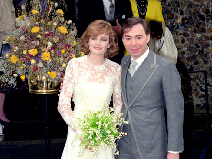 Lloyd Webber has been married three times, currently to retired equestrian Madeleine Gurdon.