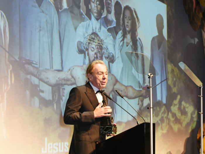 Lloyd Webber dropped out of Oxford to write his first musical at age 17.