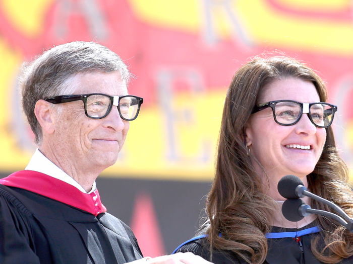 Microsoft cofounder Bill Gates and philanthropist Melinda Gates didn