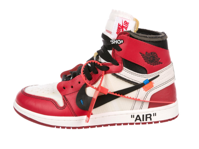 2. Off White X Nike The Ten Air Jordan Chicago 1