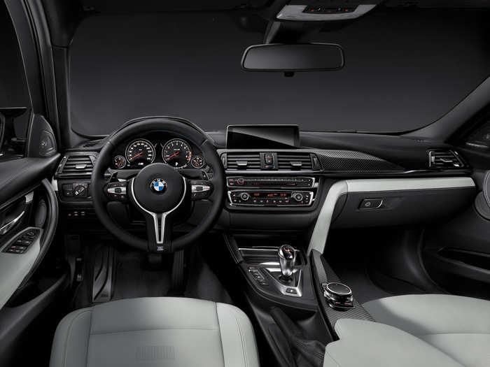 Not a Tesla interior. The M3