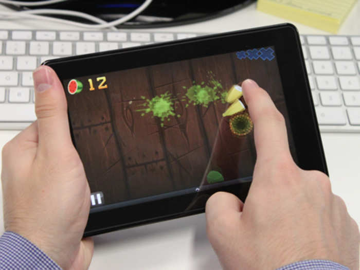 9. "Fruit ninja" was also downloaded more than 600 million times, and in 2012 one in three iPhones had the game installed.