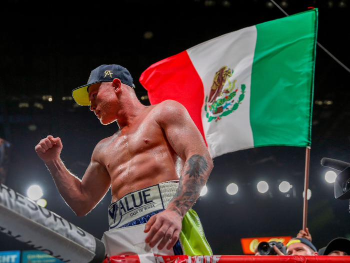 13. Canelo Alvarez