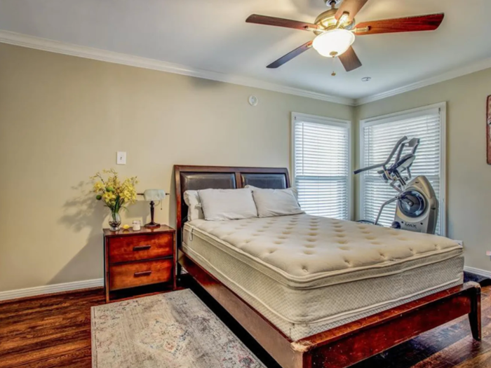 This three-bedroom, two-bathroom home in Dallas costs $2,995 a month.