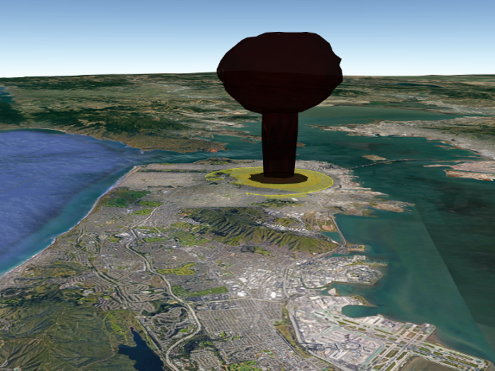 In the event of a 15-kiloton blast, 64,000 people in San Francisco could perish — but that