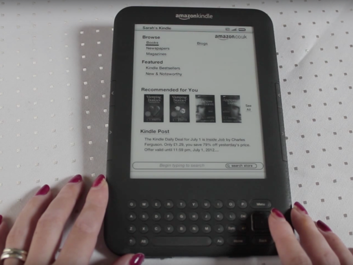 Amazon Kindle Keyboard (2012)