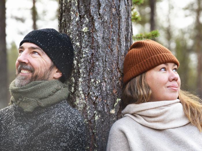 Riitta and her husband Steffan designed the Arctic Cocooning experience to help visitors feel one with Arctic nature.