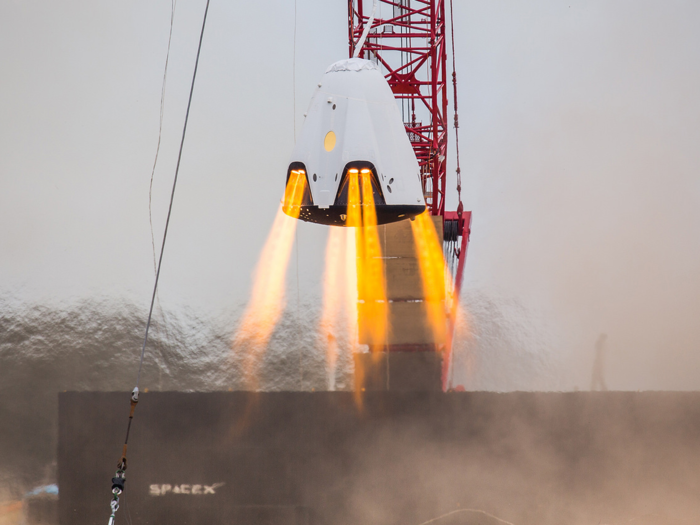 Despite the setback, SpaceX has made up for lost time, completed the same test, and is planning a launch-abort test in January. After that, NASA may decide SpaceX is ready to launch astronauts as soon as Spring 2020.