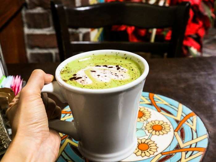 Otherwise, this matcha latte was more looks than substance.