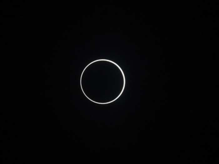 Annular solar eclipse