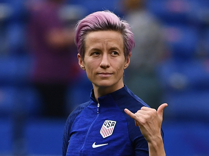 6. Megan Rapinoe