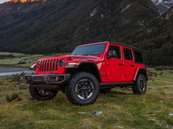 3. 2020 Jeep Wrangler — Reliability Score: 12