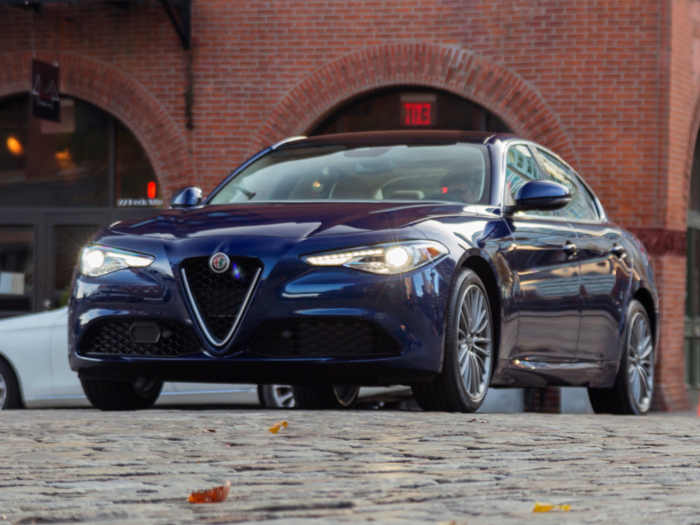 4. 2019 Alfa Romeo Giulia — Reliability Score: 13