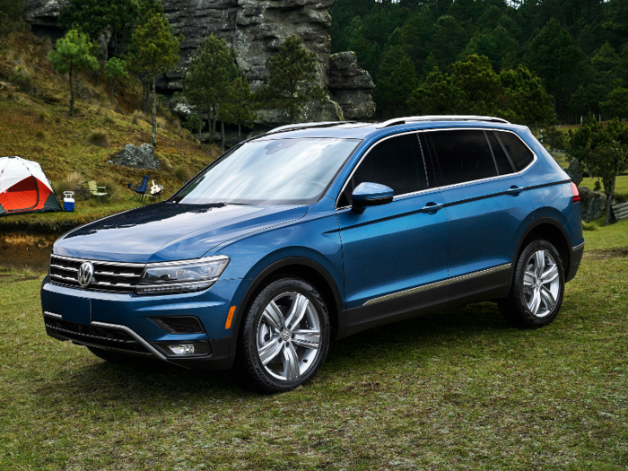 6. 2020 Volkswagen Tiguan — Reliability Score: 15