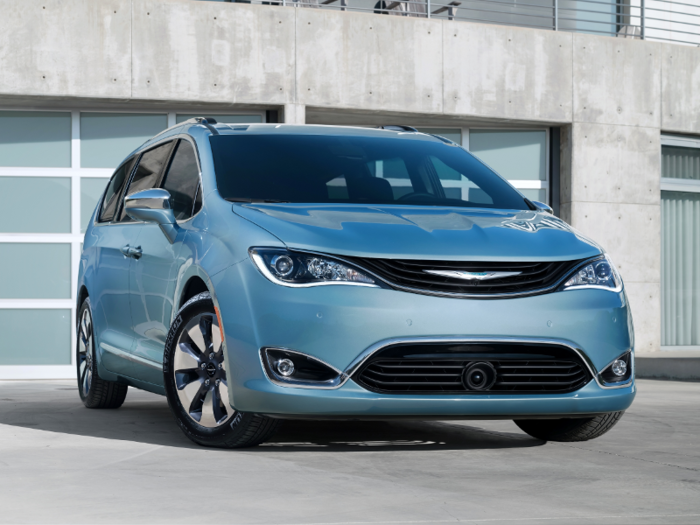 9. 2020 Chrysler Pacifica — Reliability Score: 16