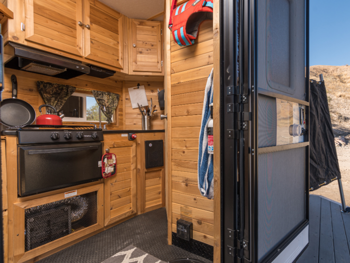 The bathroom includes a closet ...