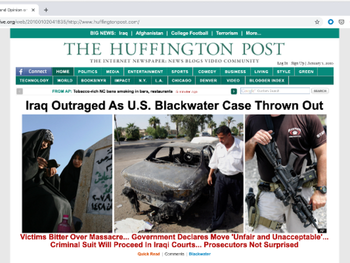 The Huffington Post once looked like the melting pot of the millennial internet — news, blogs, videos, and even social!