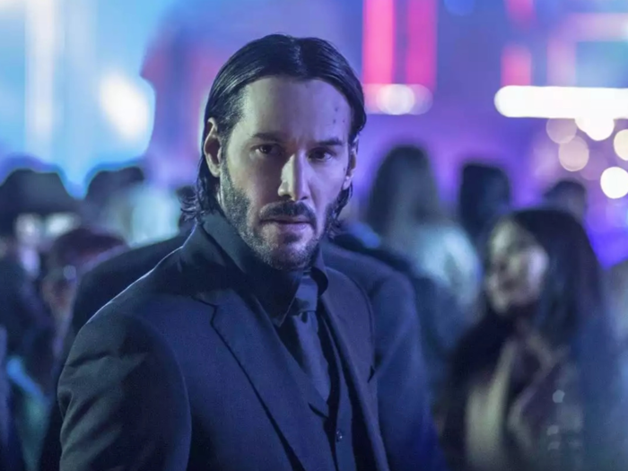 10. Keanu Reeves: Reeves appeared in two major movies in 2019, 