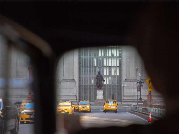 We then maneuvered around Grand Central Terminal, where I learned that the south side of the station holds a Cornelius Vanderbilt statue to honor the iconic shipping and railway magnate.