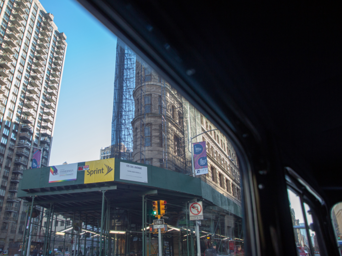 ...and noted Flatiron across the street, although it