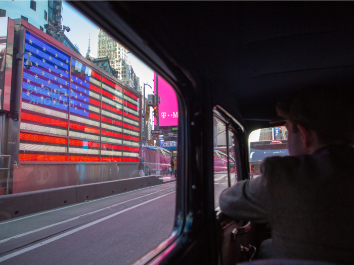 Up next was Times Square, a tourist’s dream and a local’s nightmare.