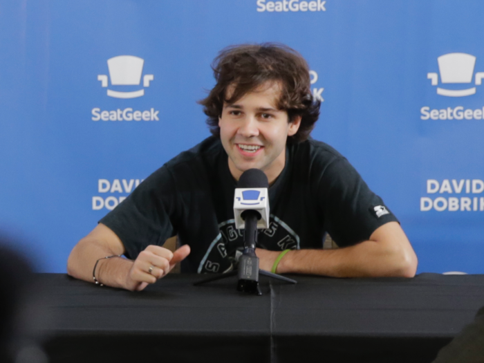 David Dobrik: 14.9 million subscribers