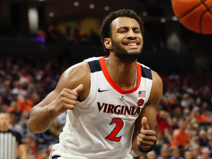 ▼ No. 19 Virginia Cavaliers  — Down 3 spots in the AP Top 25 Poll