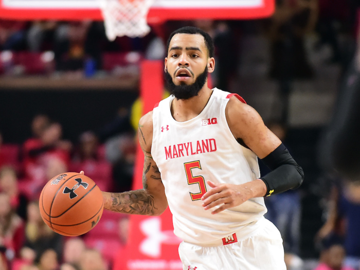 ▼ No. 15 Maryland Terrapins — Down 2 spots in the AP Top 25 Poll