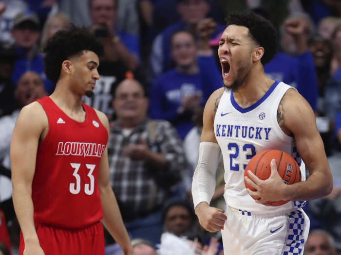 ▲ No. 17 Kentucky Wildcats — Up 2 spots in the AP Top 25 Poll