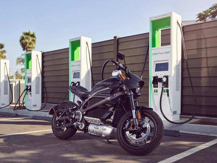 The LiveWire is the biggest electric motorcycle of all time. It has a range of 146 miles, an 85-horsepower motor, a 15.5 kilowatt-hour battery, and can be recharged either overnight on Level 2 or in about an hour on DC fast-charging.