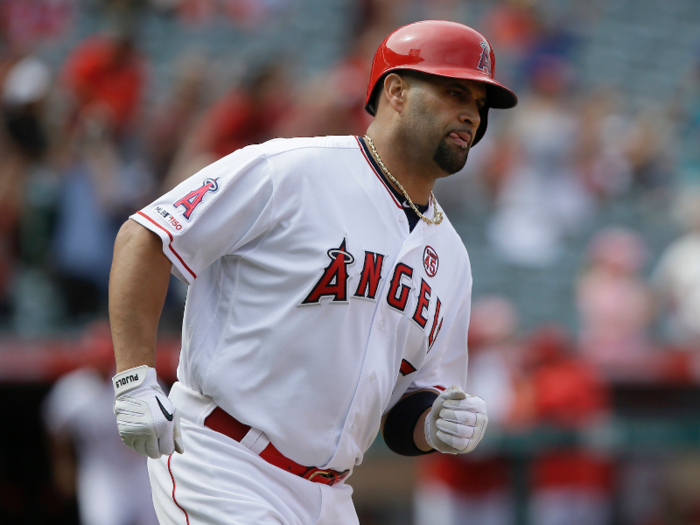 6. Albert Pujols: $216.3 million