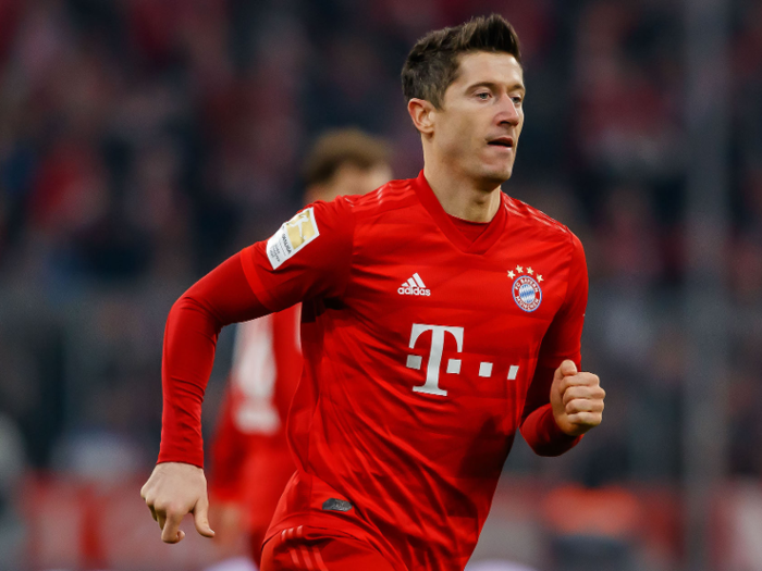 7: Robert Lewandowski — FC Bayern Munich/Poland