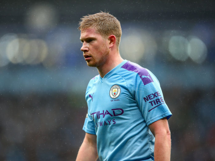 9: Kevin De Bruyne — Manchester City/Belgium