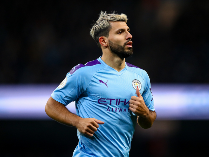 12: Sergio Aguero — Manchester City/Argentina