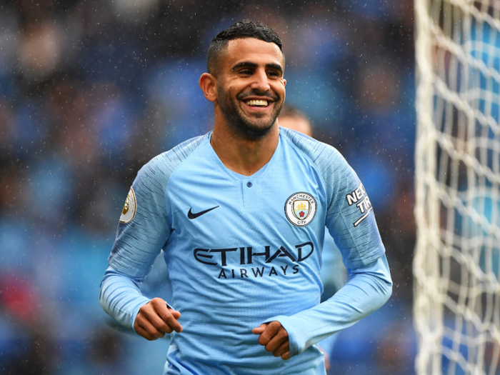 18: Riyad Mahrez — Manchester City/Algeria