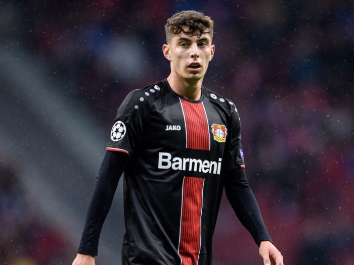 35: Kai Havertz — Bayer Leverkusen/Germany