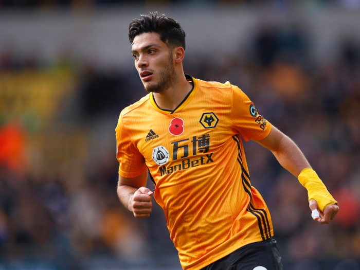 38: Raul Jimenez — Wolverhampton Wanderers/Mexico