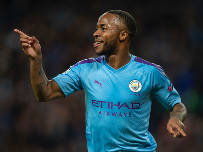 39: Raheem Sterling — Manchester City/England