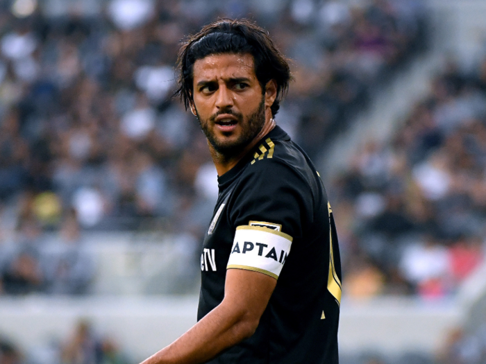 41: Carlos Vela — Los Angeles FC/Mexico