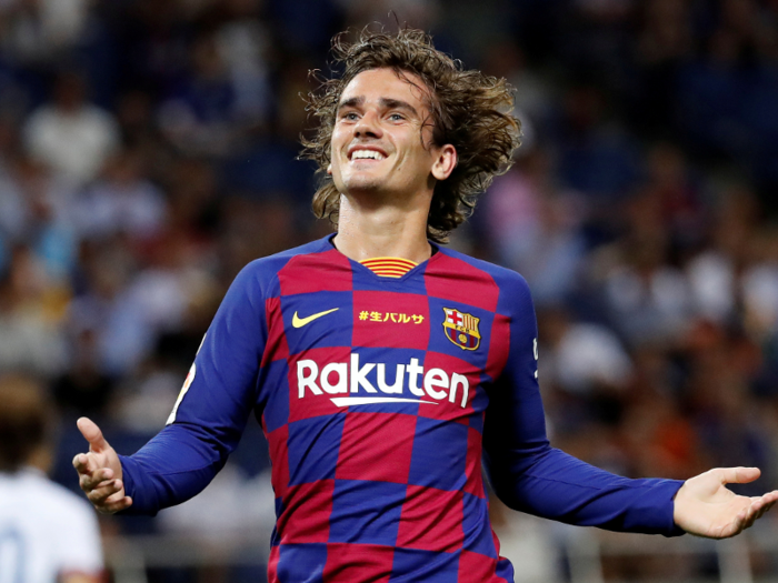 42: Antoine Griezmann — FC Barcelona/France