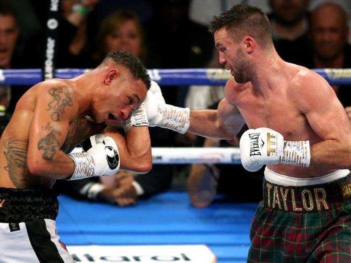 6: Josh Taylor — Super lightweight boxer.