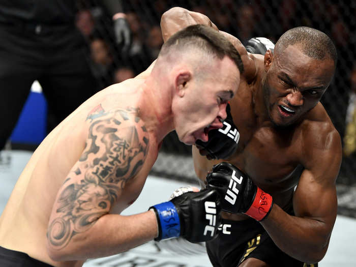 7: Kamaru Usman — UFC welterweight.