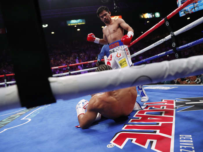 14: Manny Pacquiao — Welterweight boxer.